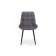 Стул на металлокаркасе Челси 360 К темно-серый (zd 995) / черный np