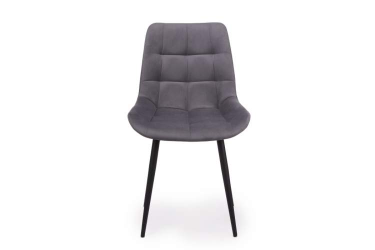 Стул на металлокаркасе Челси 360 К темно-серый (zd 995) / черный np-4