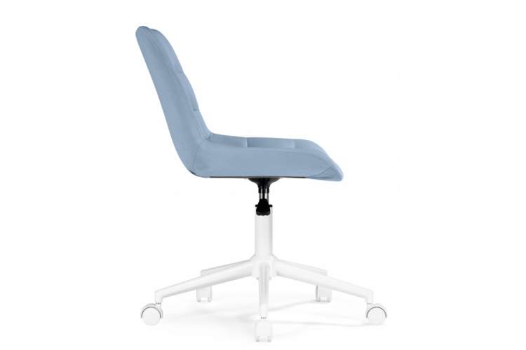 Офисное кресло Честер голубой / белый-6