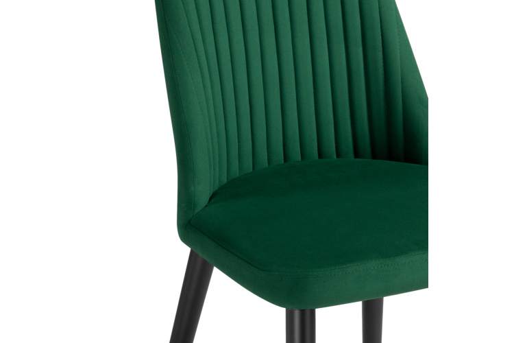 Стул на металлокаркасе Фена R зеленый / черный-7