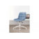 Офисное кресло Честер голубой / белый