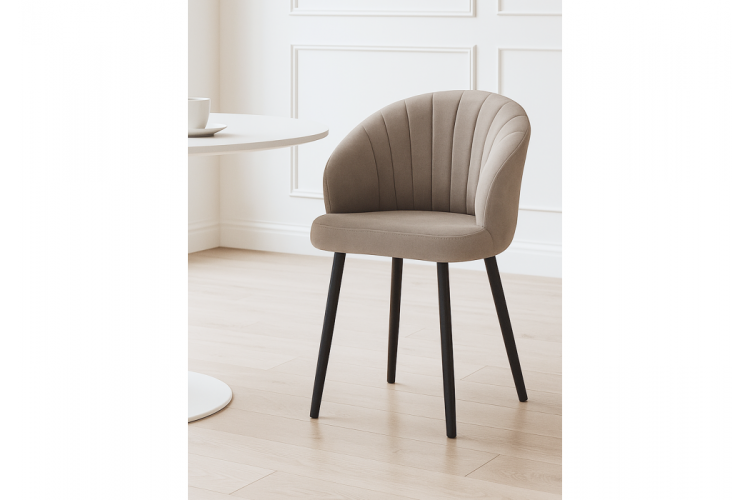 Стул на металлокаркасе Бэнбу marseille 16 / черный-1