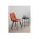 Стул на металлокаркасе Чилли терракотовый / черный