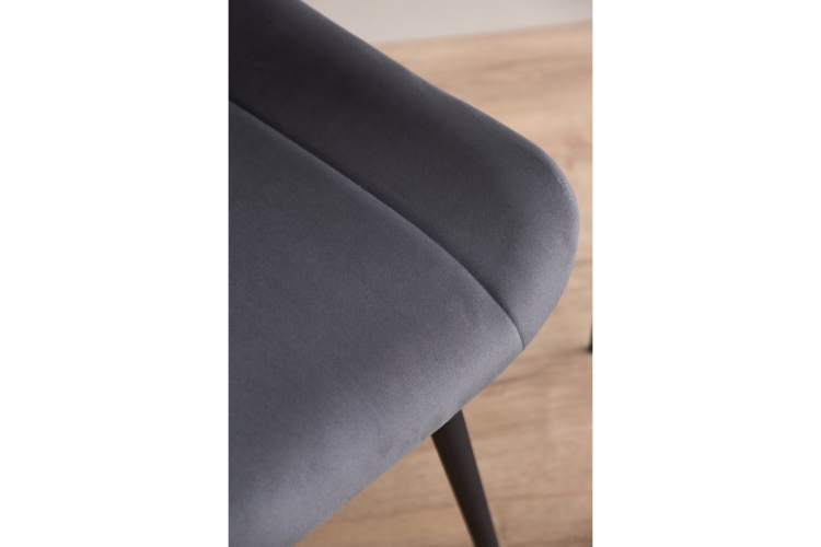 Стул на металлокаркасе Седа 360 темно-серый (zd 995) / черный np-8