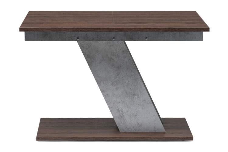 Стол деревянный Тирион бетон чикаго серый / дуб гладстоун табак-2