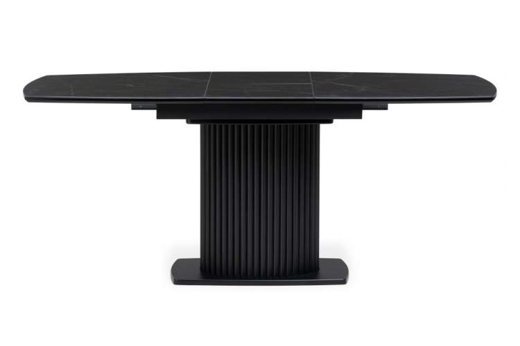 Керамический стол Фестер 140 черный мрамор / черный-7