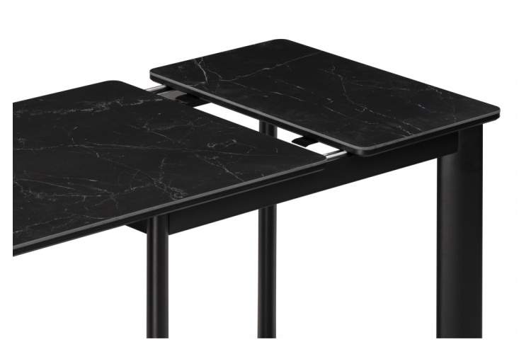 Керамический стол Кина 90(130)х65х76 shakespeare black / черный-5