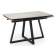 Керамический стол Памелла 140(200)х80 carmen light grey / черный