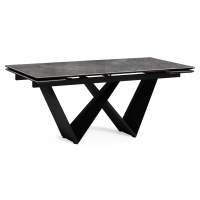Керамический стол Бор 180(240)х90х78 baolai / черный