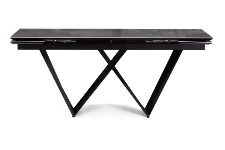 Керамический стол Бор 180(240)х90х78 baolai / черный-2