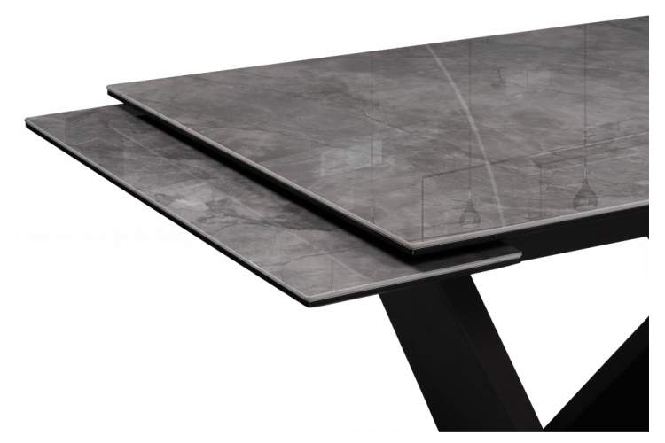 Керамический стол Бор 180(240)х90х78 baolai / черный-6