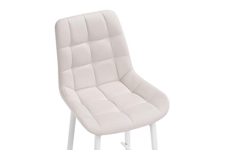 Барный стул Алст К крутящийся молочный / белый-7