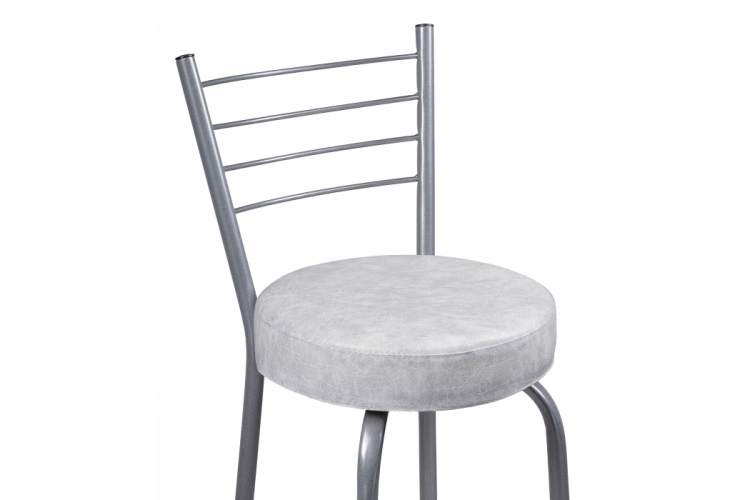 Барный стул Kuroda белый мрамор / светлый мусс-5