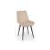 Стул на металлокаркасе Седа бежевый (zd 210) / черный np