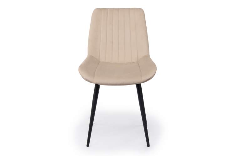 Стул на металлокаркасе Седа бежевый (zd 210) / черный np-3