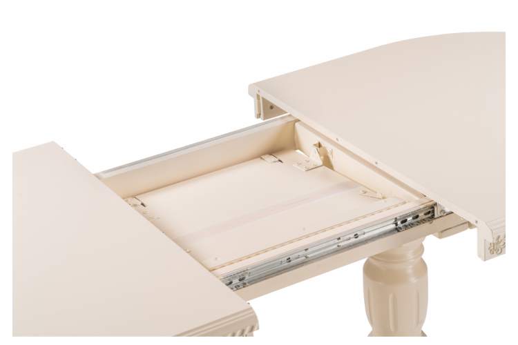 Стол деревянный Эритрин овальный бежевый-4