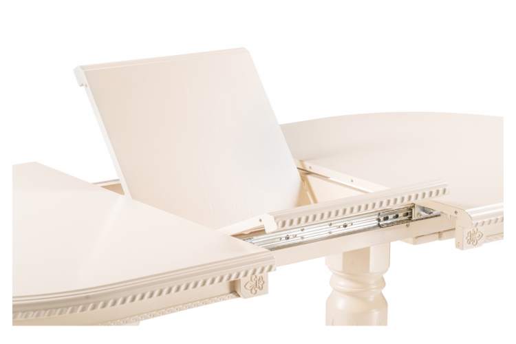 Стол деревянный Эритрин овальный бежевый-5