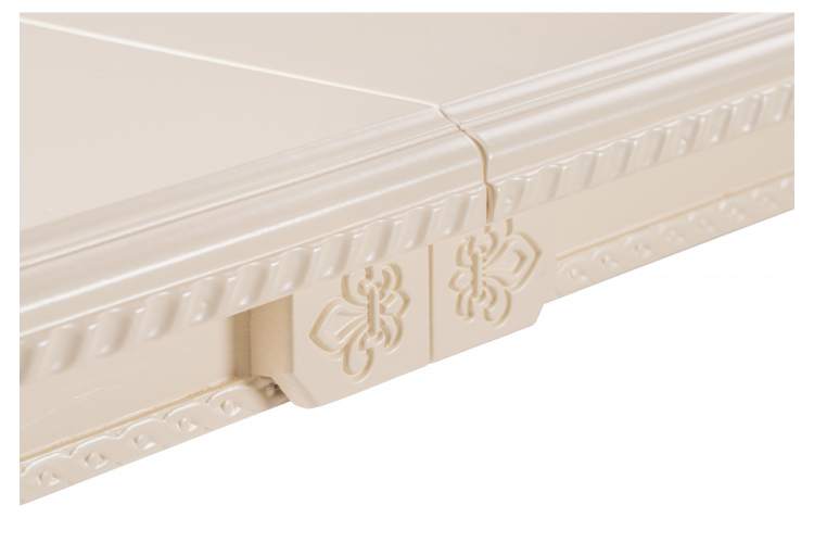 Стол деревянный Эритрин овальный бежевый-8