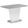 Стол деревянный Комфорт цемент светлый / белый