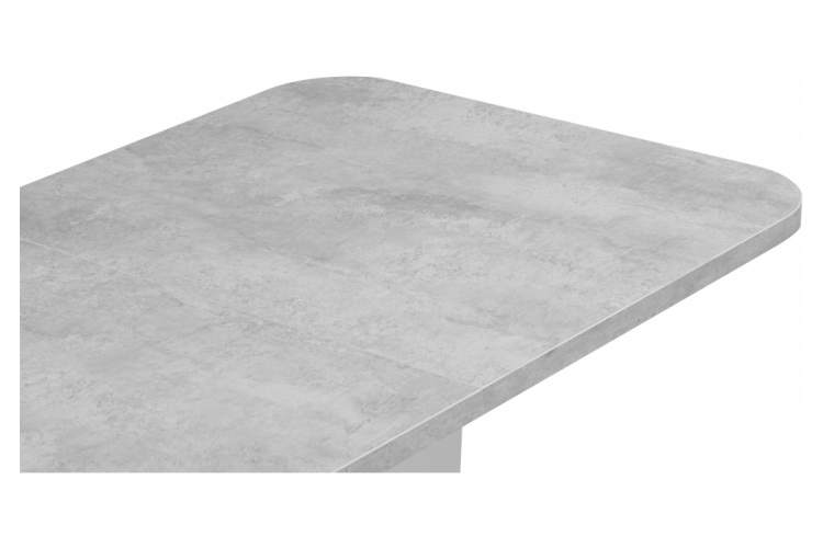 Стол деревянный Комфорт цемент светлый / белый-7