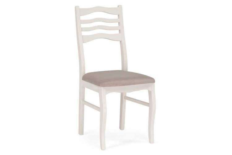 Стул деревянный Амадиу бежевый / молочный