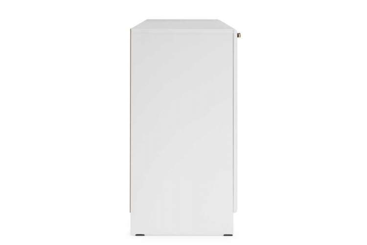 Комод Ливерпуль белый / ясень ваниль НМ-1012-100-2