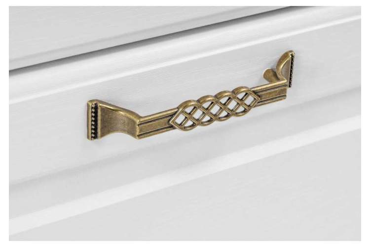 Комод Ливерпуль белый / ясень ваниль НМ-1012-100-4