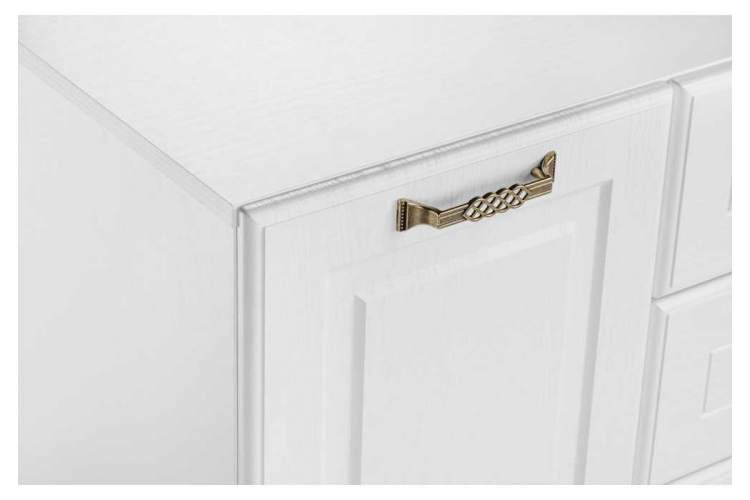 Комод Ливерпуль белый / ясень ваниль НМ-1012-100-5