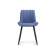 Стул на металлокаркасе Вейв 4 шт синий / черный