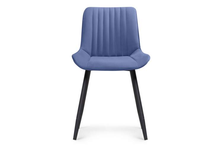 Стул на металлокаркасе Вейв 4 шт синий / черный-3