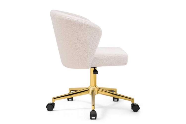 Офисное кресло Lika white teddy-2