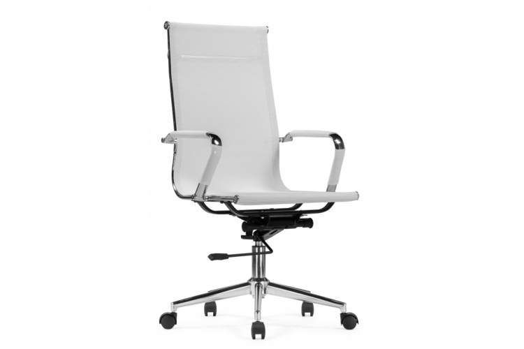 Офисное кресло Reus белая сетка / хром