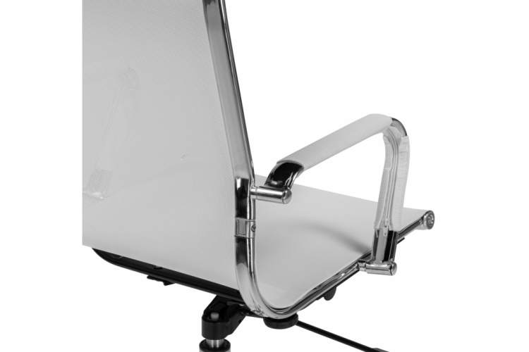 Офисное кресло Reus белая сетка / хром-7