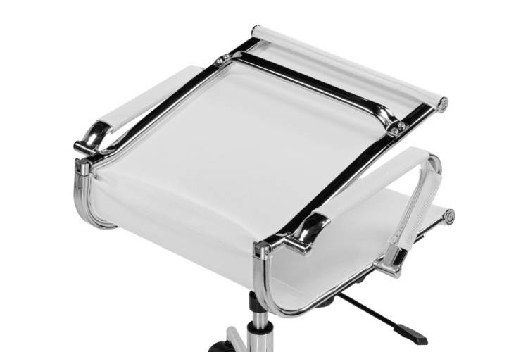 Офисное кресло Reus белая сетка / хром-8