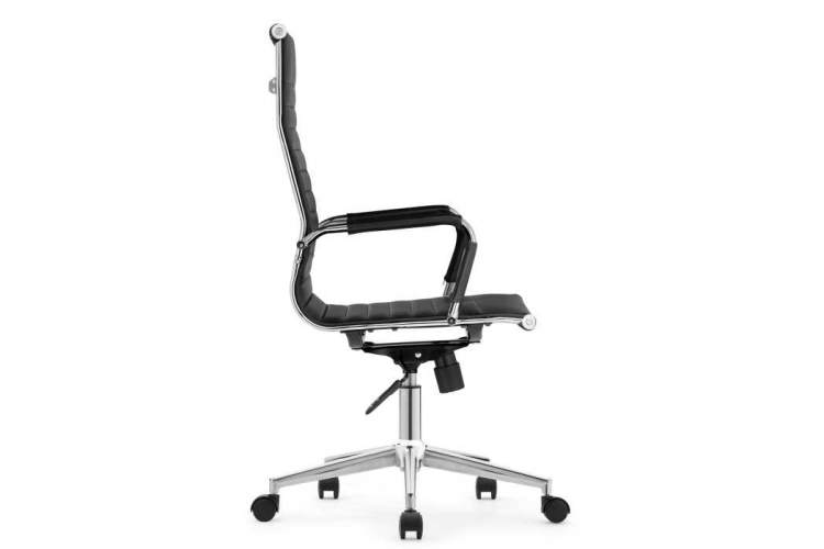 Компьютерное кресло Reus pu black / chrome-3