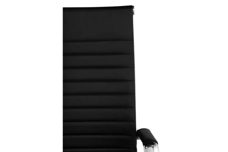 Компьютерное кресло Reus pu black / chrome-6