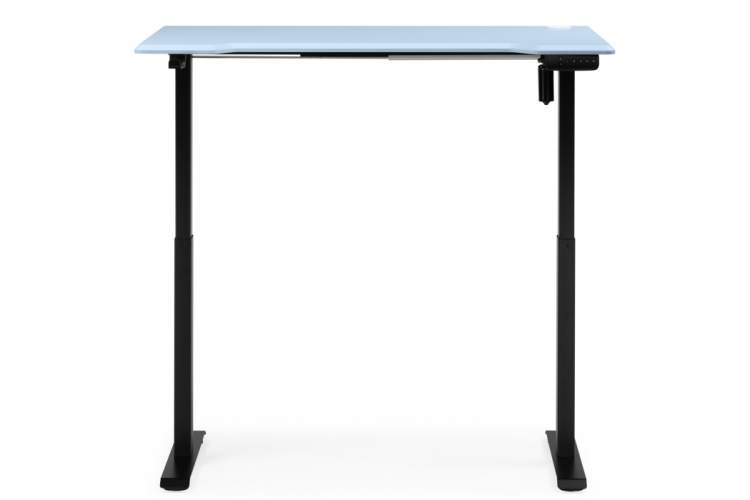Компьютерный стол Маркос 120х75 голубой / черный-3