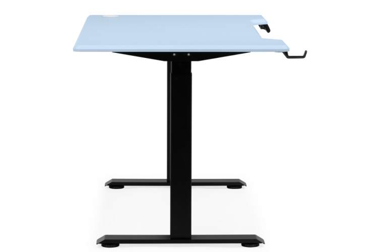 Компьютерный стол Маркос 120х75 голубой / черный-4
