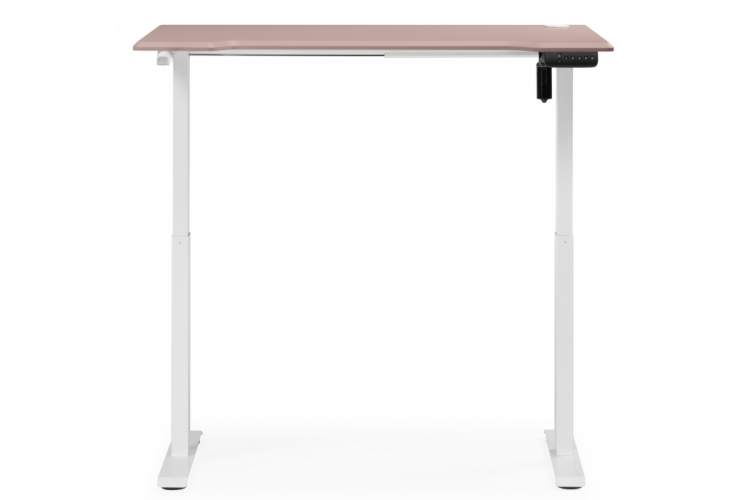 Компьютерный стол Маркос 140х80 розовый / белый-10
