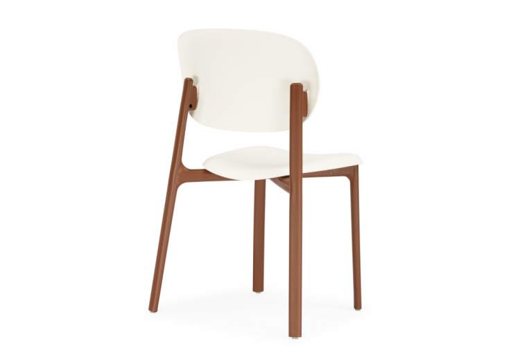 Пластиковый стул Mokka brown / milky-11