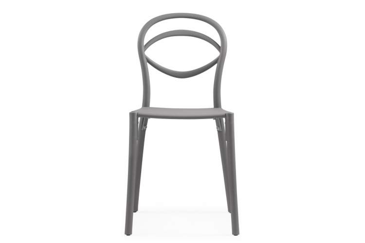 Пластиковый стул Simple gray-3