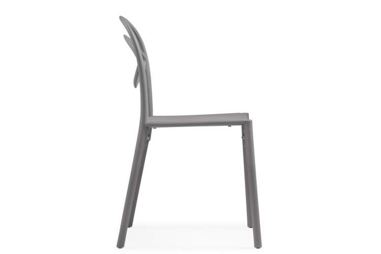 Пластиковый стул Simple gray-4