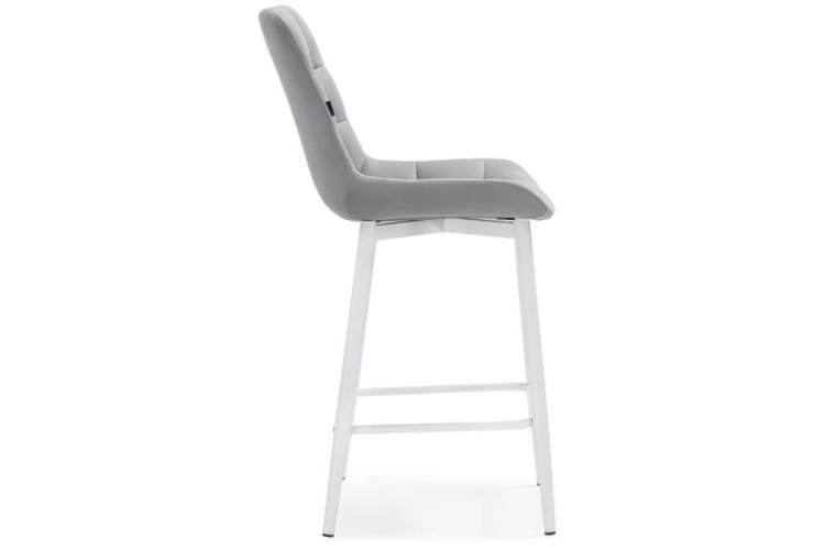 Алст светло-серый / белый Барный стул-2