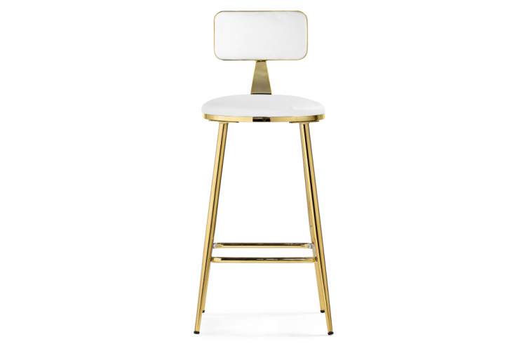 Барный стул Persi white / gold-2