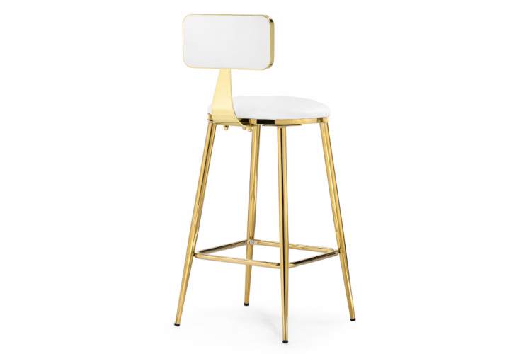 Барный стул Persi white / gold-4