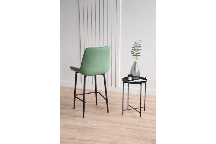 Барный стул Седа фисташковый (zd 651) / черный-8