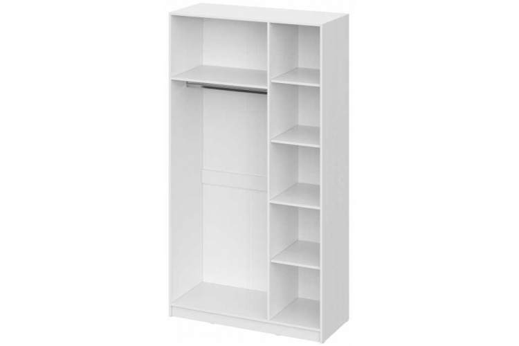 Шкаф Бирма ШК-1200 белое дерево / белое дерево-2