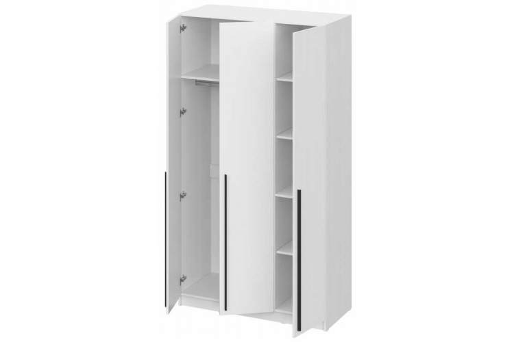 Шкаф Бирма ШК-1200 белое дерево / белое дерево-3