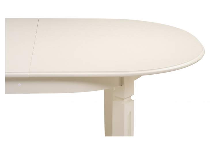 Стол деревянный Aviano овальный слоновая кость-12