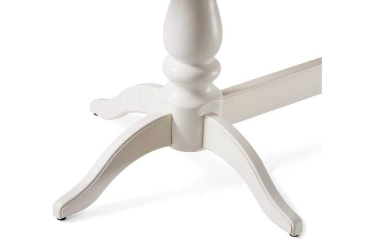 Стол деревянный Красидиано молочный-8